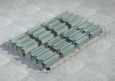 工业 工厂 机械 产品 巨柱堆放 钢结构生产模型 施工场地工厂